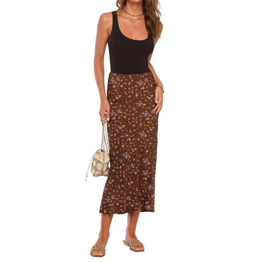 NEW HEARTLOOM fiona skirt in espresso